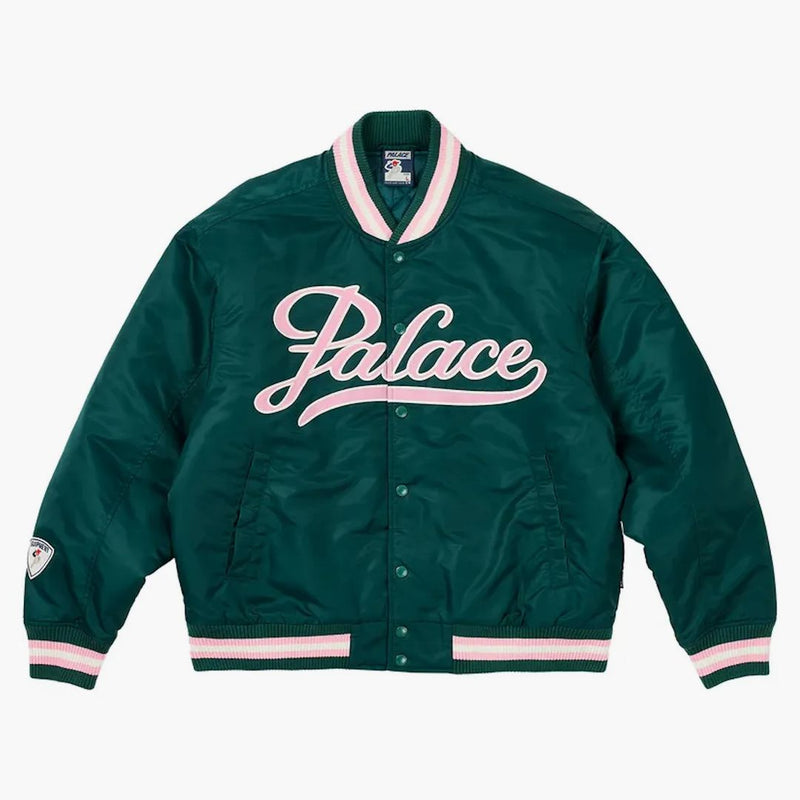 Palace Satin The Arena Jacket Green