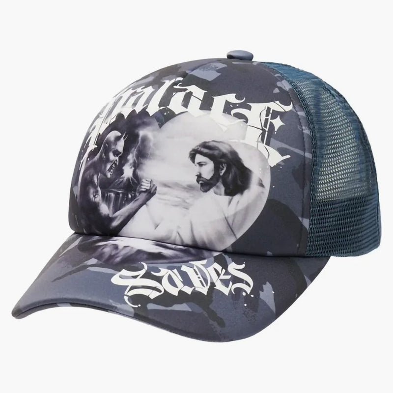 Palace ratuje Trucker Blue Camo