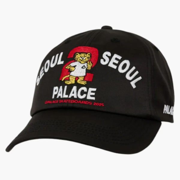 Palace Seoul 2 Seoul 6-panel Cap Black