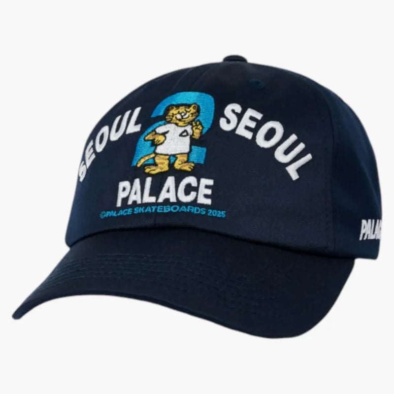 Palace Seoul 2 Seoul 6-panel Cap Navy