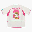 Palace Seoul 2 Seoul Jersey White/Pink