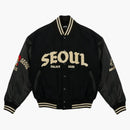 Palace Seoul 2 Seoul Varsity Jacket Black