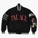 Palace Seoul Exclusive Varsity Jacket Black