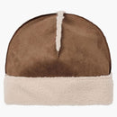 Palace Shearling Beanie Caked Brown