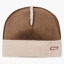 Palace Shearling Beanie Caked Brown