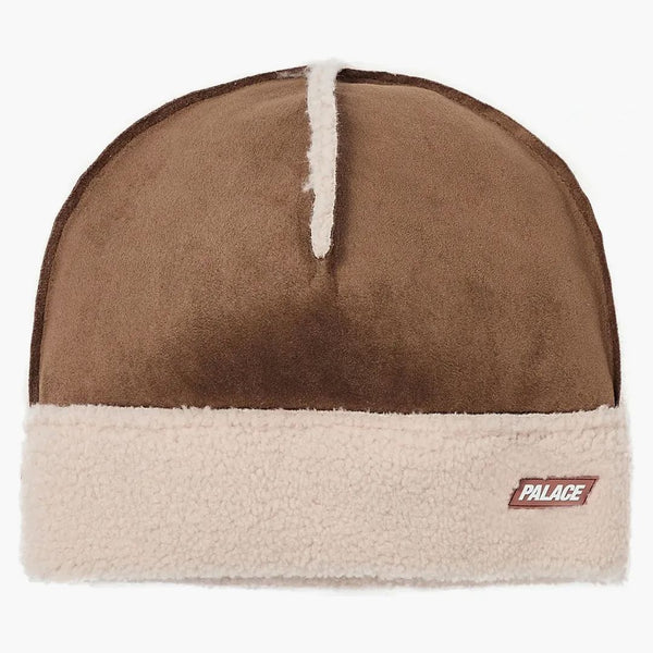 Pałac Shearling Beanie Caked Brown