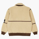 Palace Sherpa Flight Jacket Natural/brown