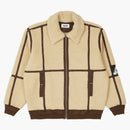 Palace Sherpa Flight Jacket Natural/brown