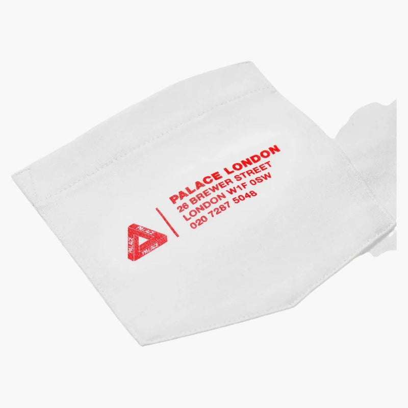 Palace Shop Locator Pocket London T-shirt White