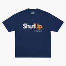 Palace Shut Up T-shirt Navy