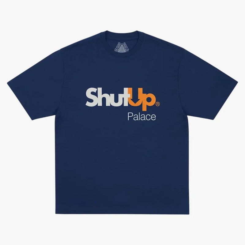 Palace Shut Up T-shirt Navy