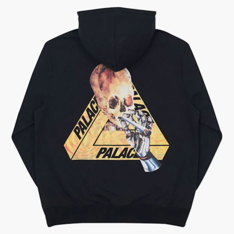 Palace Skeledon Hood czarny/żółty
