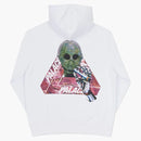 Palace Skeledon Hood White/pink