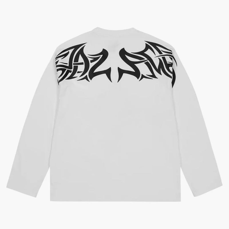 Palace Sketchy Lone Wolf Longsleeve White