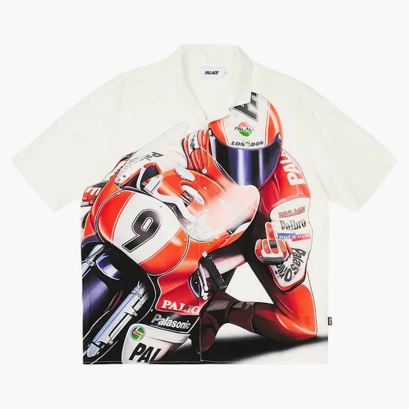 Palace scroll shirt white