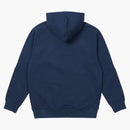 Palace Slant 1/4 Zip Hood Blue