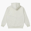 Palace skośne 1/4 zip kaptura jasnoszary marg