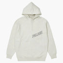 Palace skośne 1/4 zip kaptura jasnoszary marg