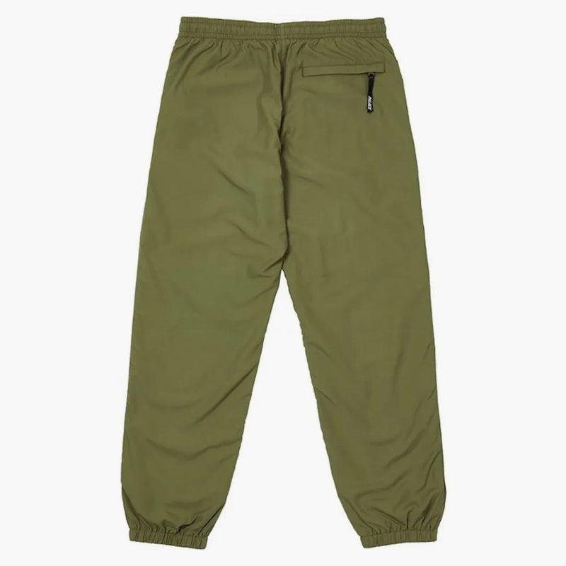 Palace Slant Zip Shell Pant Olive