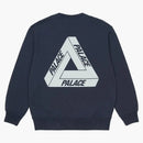Palace Slub Crew (FW21) Navy