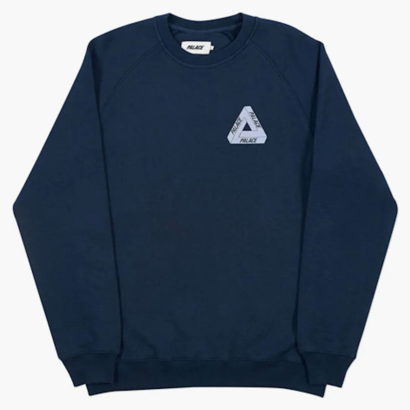Palace Slub Crew Navy