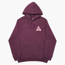Palace Slub Hood Burgundy