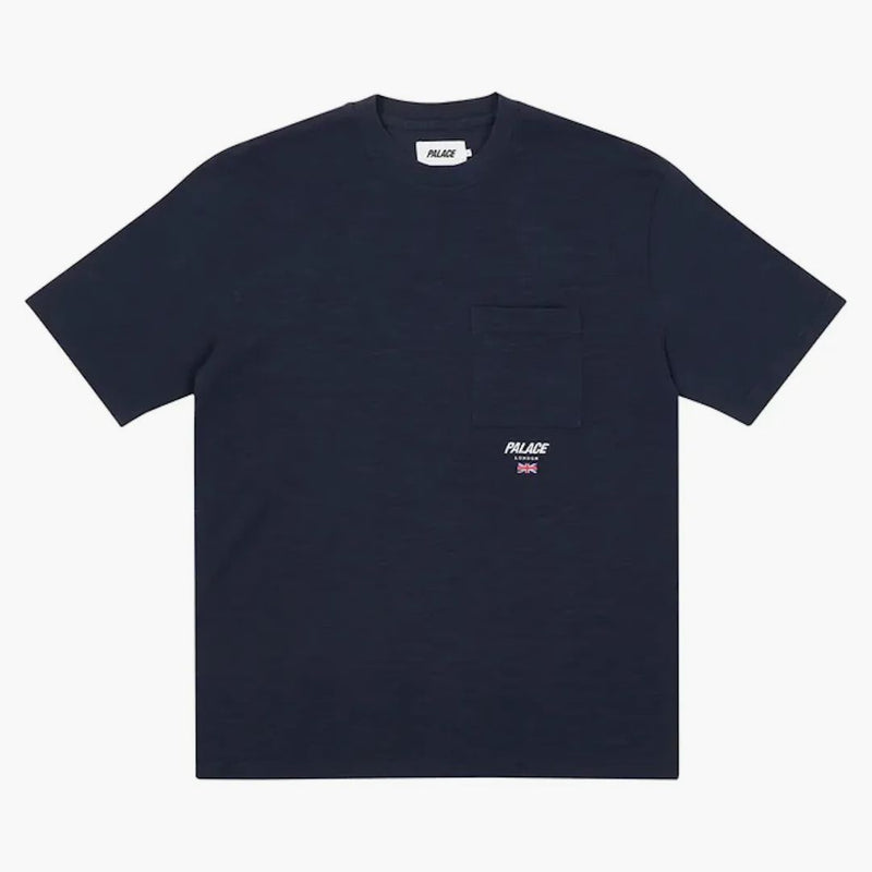 Palace Slub Square Pocket T-Shirt Navy