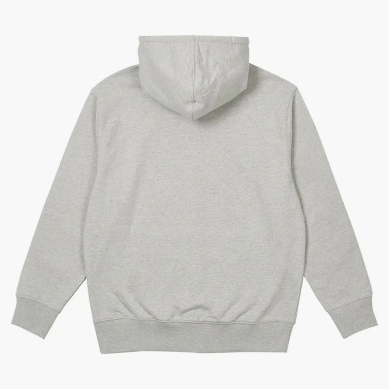 Palace Sofar Zip Hood (SS23) Grey Marl