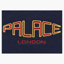 Palace Spaced logo drop spalla Hood Navy