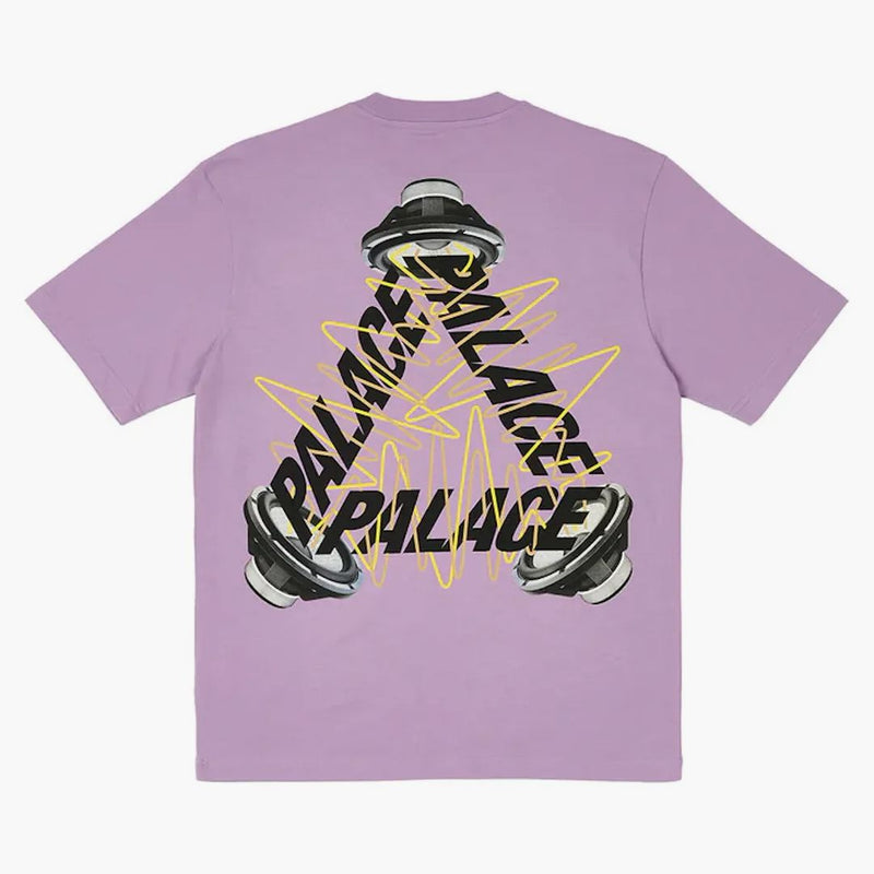 Palazzo altoparlante p-3 t-shirt chiaro viola