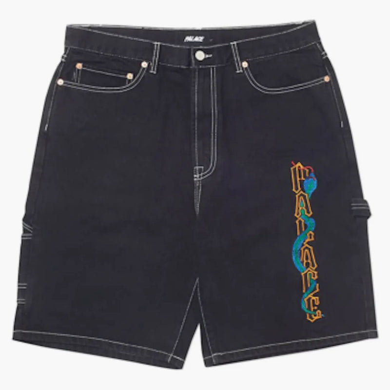 Palace Sphesh Shorts Black Stone Wash