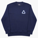 Palace Split P3 Crew Navy