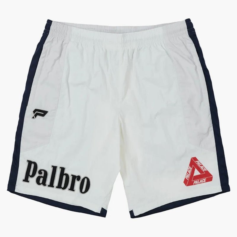 Palace Sports Shell Shorts White