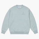 Palace Spray Tri-Ferg Crew zamglony niebieski