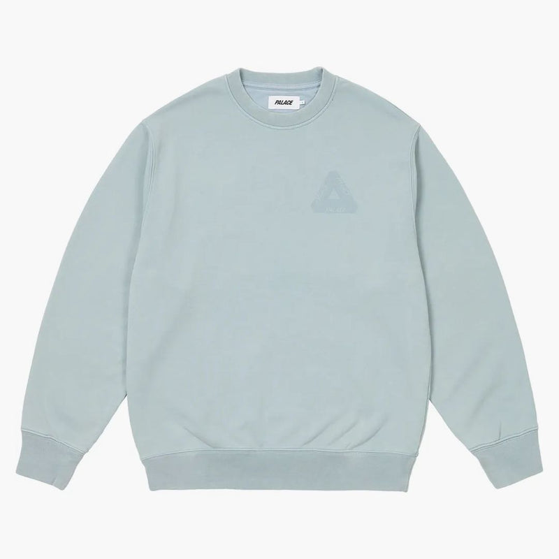 Palace Spray Tri-Ferg Crew Hazy Blue
