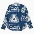 Palace Stella Artois Oxford Shirt Navy/white