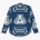 Palace Stella Artois Oxford Shirt Navy/white