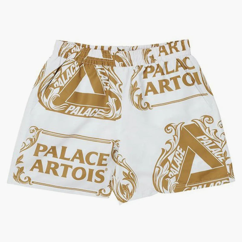 Palace Stella Artois Swim Short White/gold