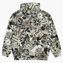 Palace Sticker Pack Hood Black/white