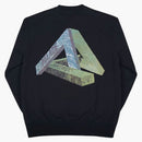 Palace Stones Crew Black/blue/green