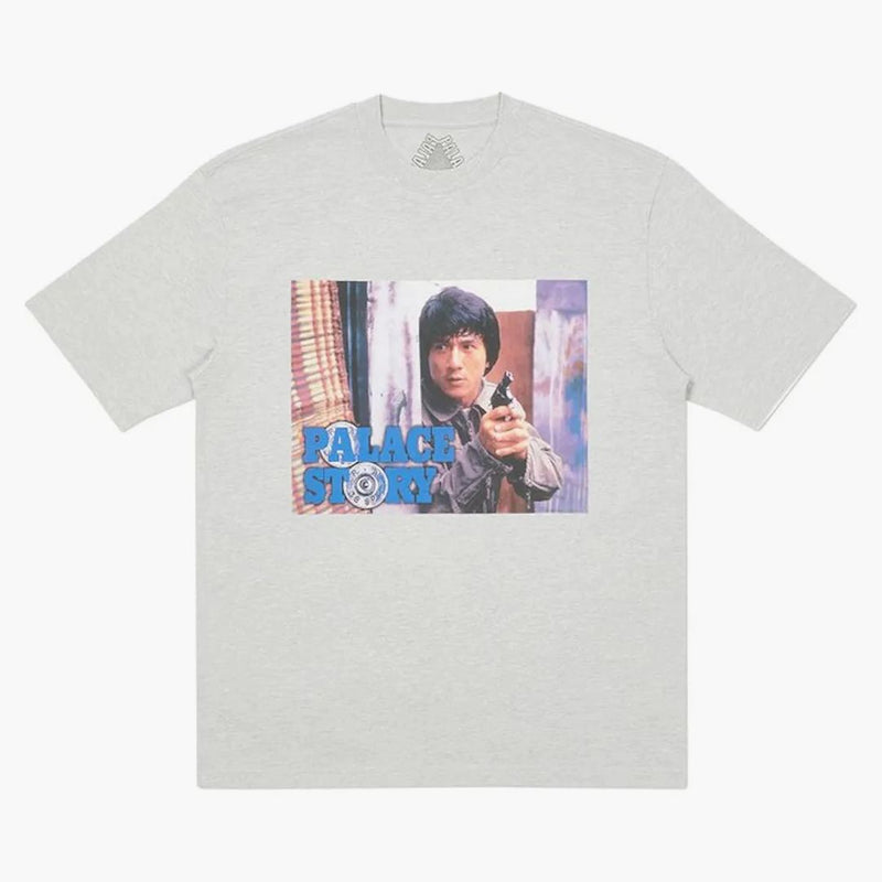 Palace Story T-Shirt Gray Marl