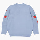 Palace Strawberry Knit Baby Blue