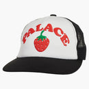 Palace Strawberry Trucker Hat Black