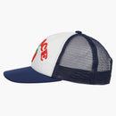 Palace Strawberry Trucker Hat Navy