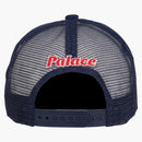 Palace Strawberry Trucker Hat Navy