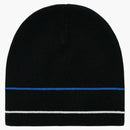Palace Stripe Nein Cuff Beanie Black