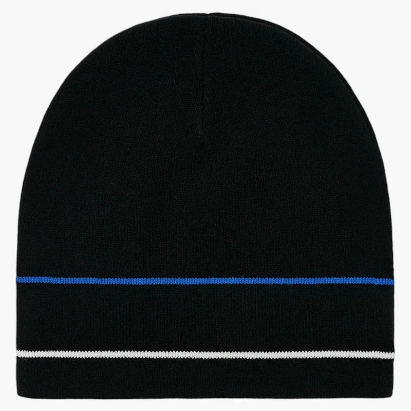 Palace Stripe Nein Cuff Beanie Black