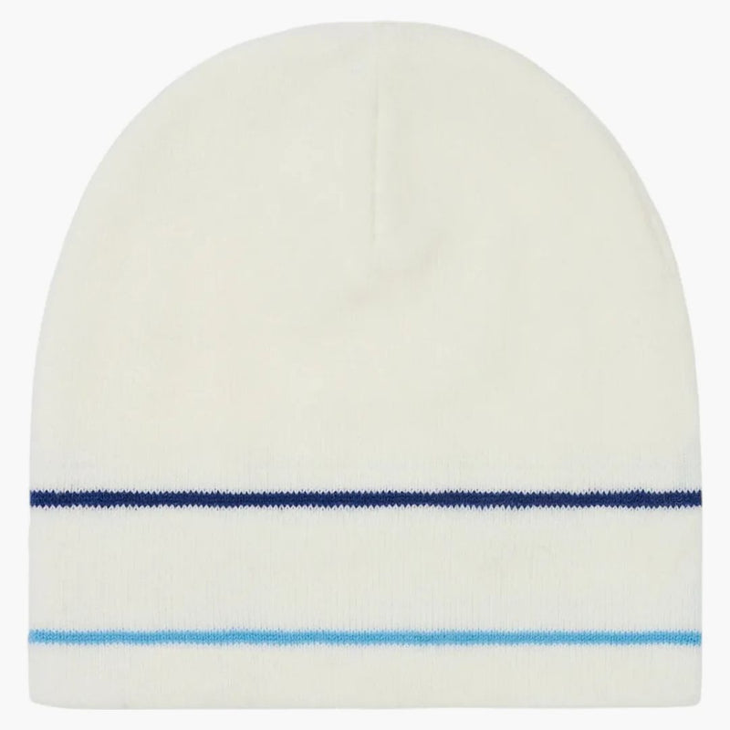 Palace Stripe Nein Cuff Beanie White