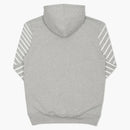 Palace Striper Hood Grey Marl