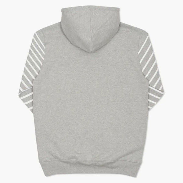 Palace Streper Hood Grey Marl